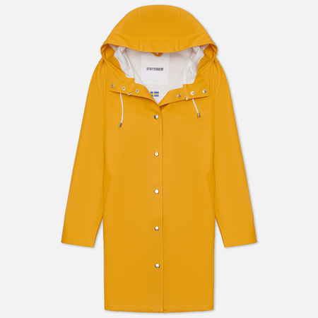 Женская куртка дождевик Stutterheim Mosebacke, цвет жёлтый, размер XXS