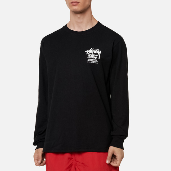 Мужской лонгслив Stussy In The Clouds Black