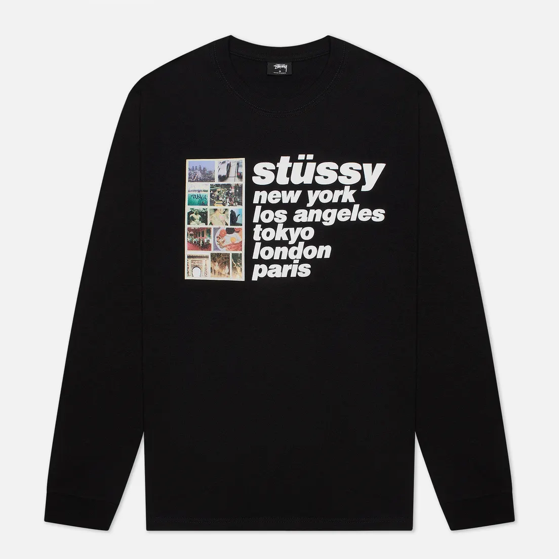 Stussy Мужской лонгслив Italic Collage