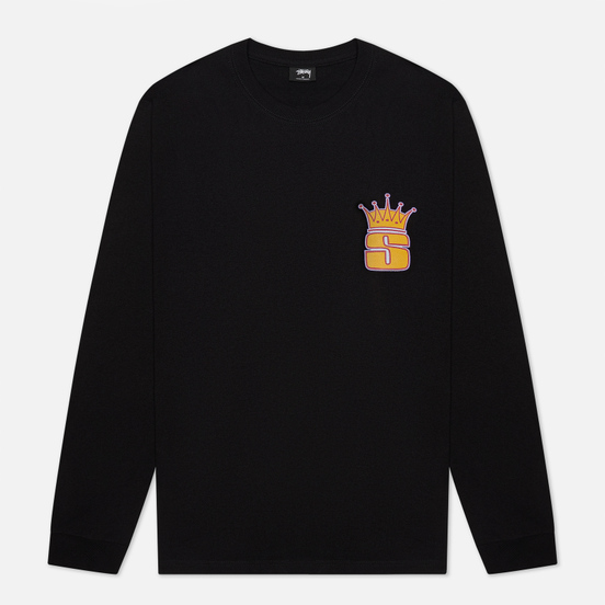 Мужской лонгслив Stussy S Crown Black