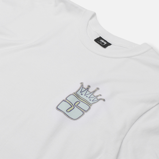 Мужской лонгслив Stussy S Crown White