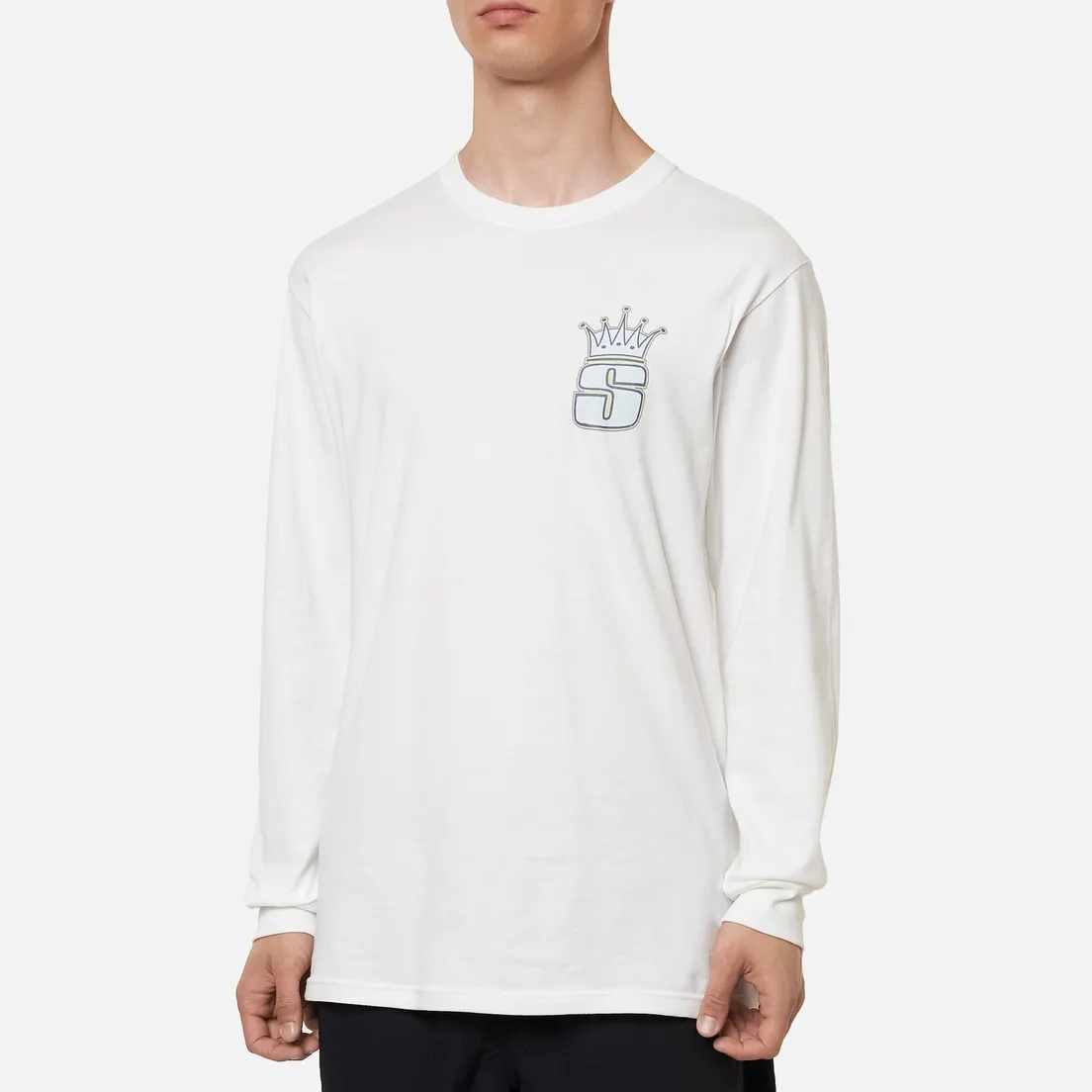 Stussy Мужской лонгслив S Crown