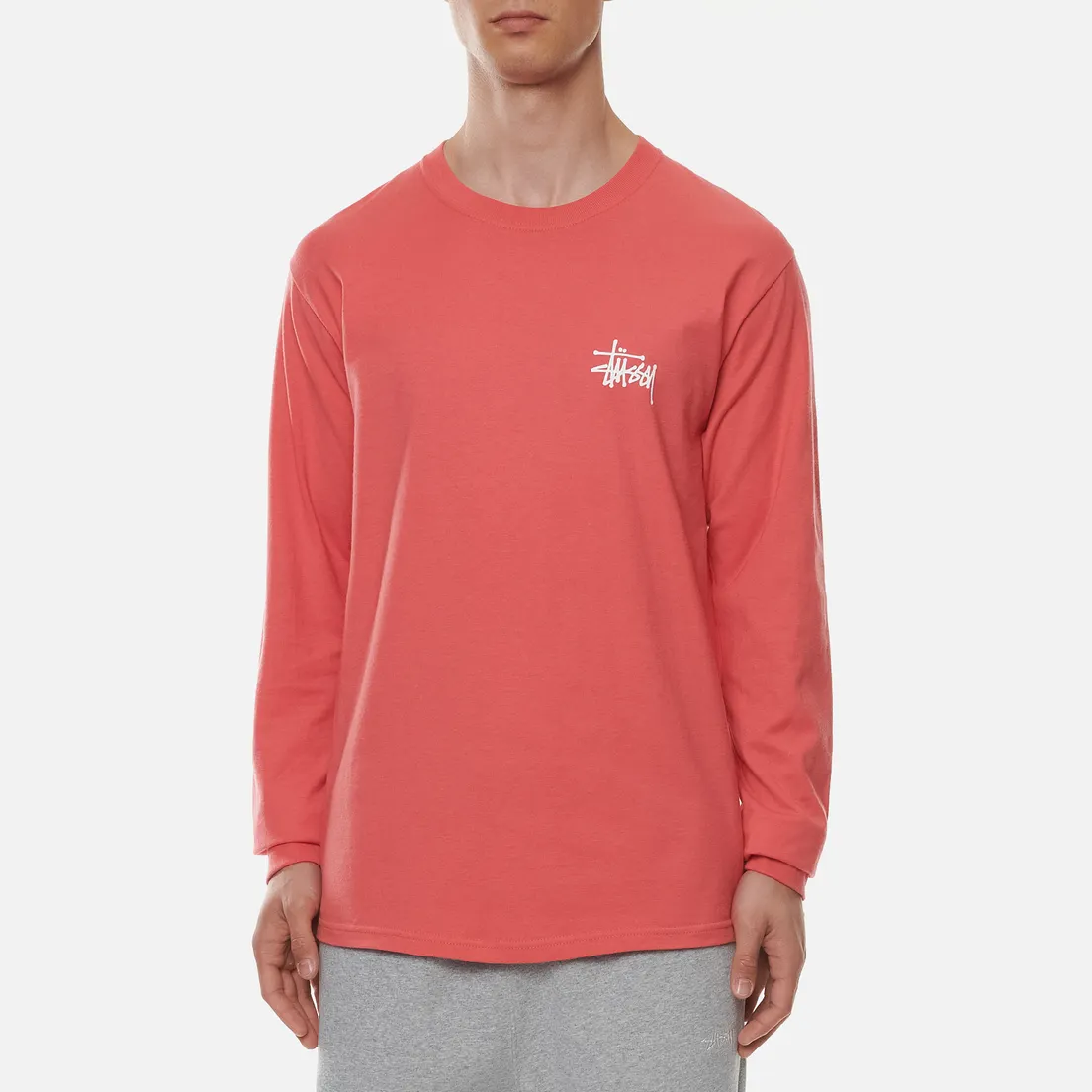 Stussy Мужской лонгслив LS Basic Stussy