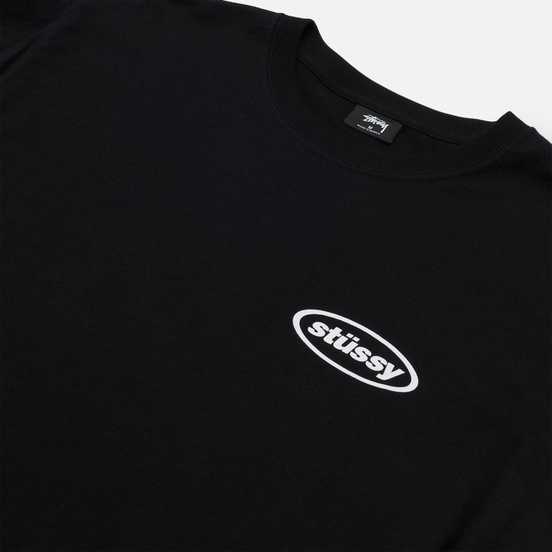Мужской лонгслив Stussy LS Paint Can Black
