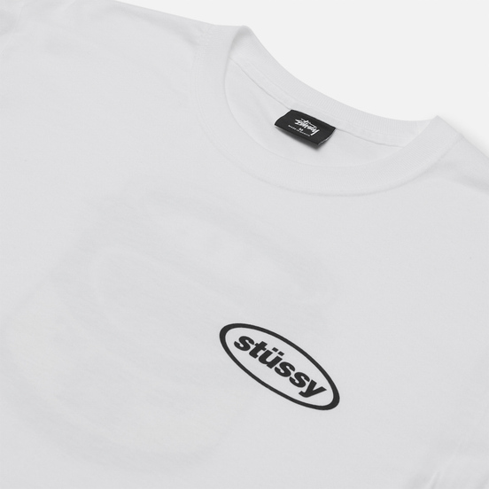 Мужской лонгслив Stussy LS Paint Can White