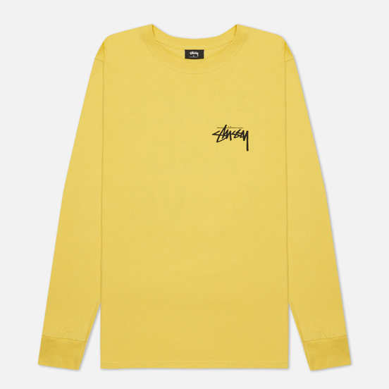 Мужской лонгслив Stussy Peace And Love Lemon