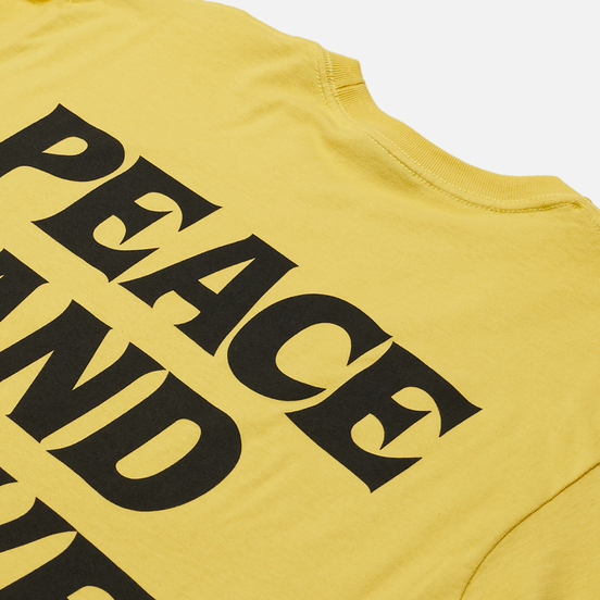Мужской лонгслив Stussy Peace And Love Lemon
