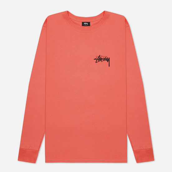Мужской лонгслив Stussy Peace And Love Pale Red