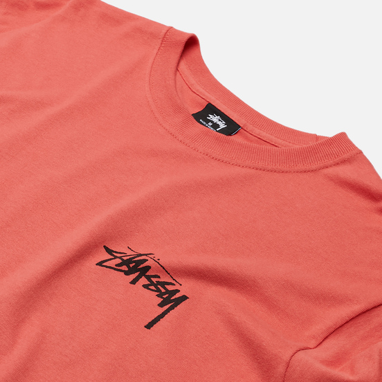 Мужской лонгслив Stussy Peace And Love Pale Red