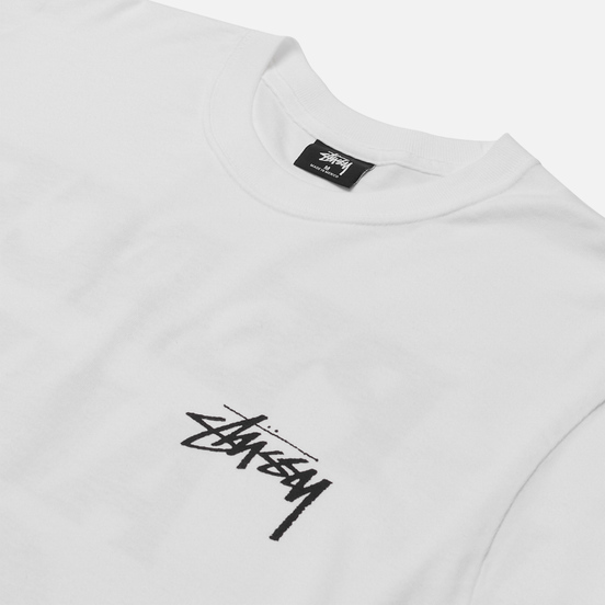 Мужской лонгслив Stussy Peace And Love White