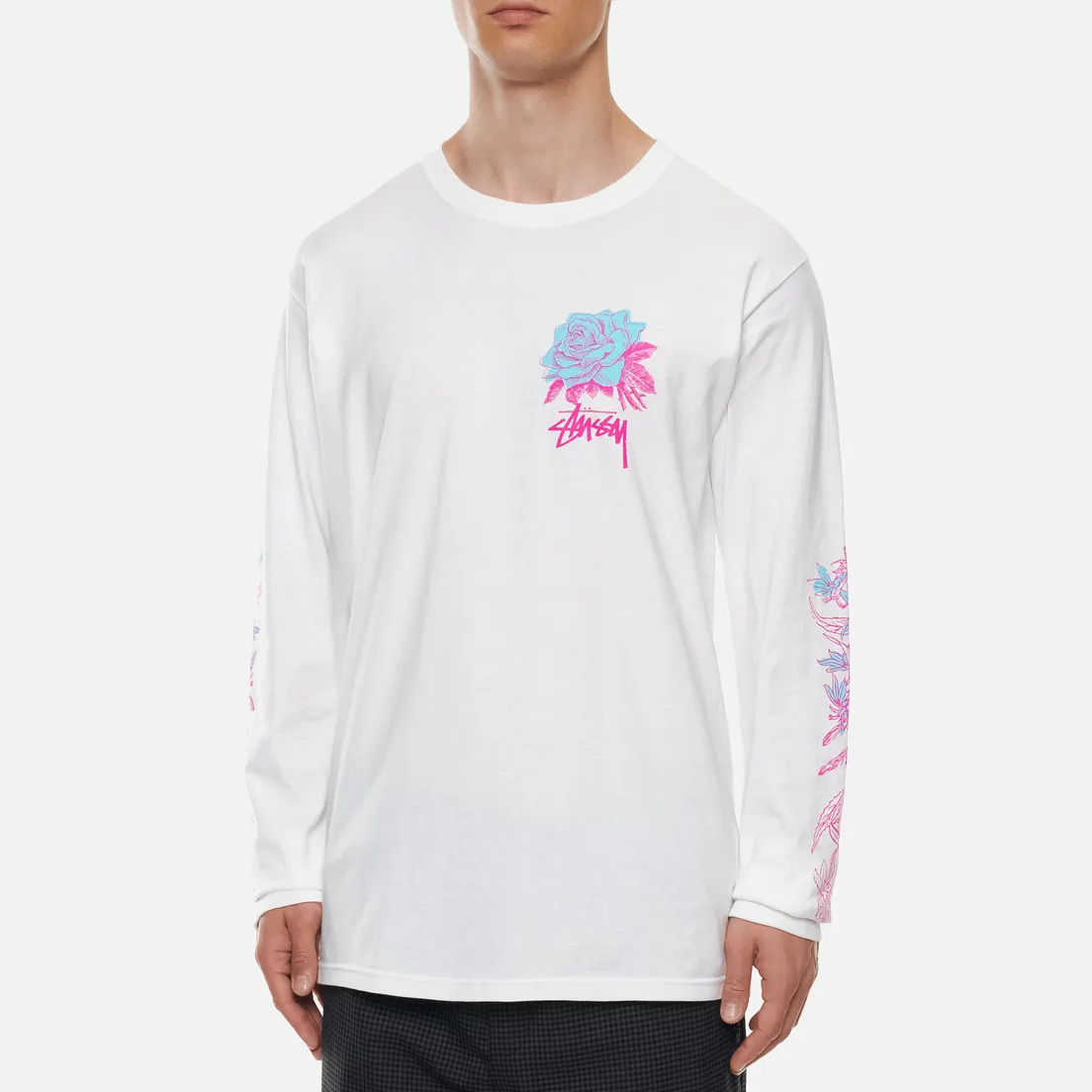 Stussy Мужской лонгслив Rosebud
