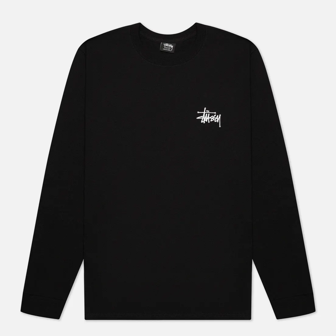 Stussy Мужской лонгслив Basic Stussy Crew
