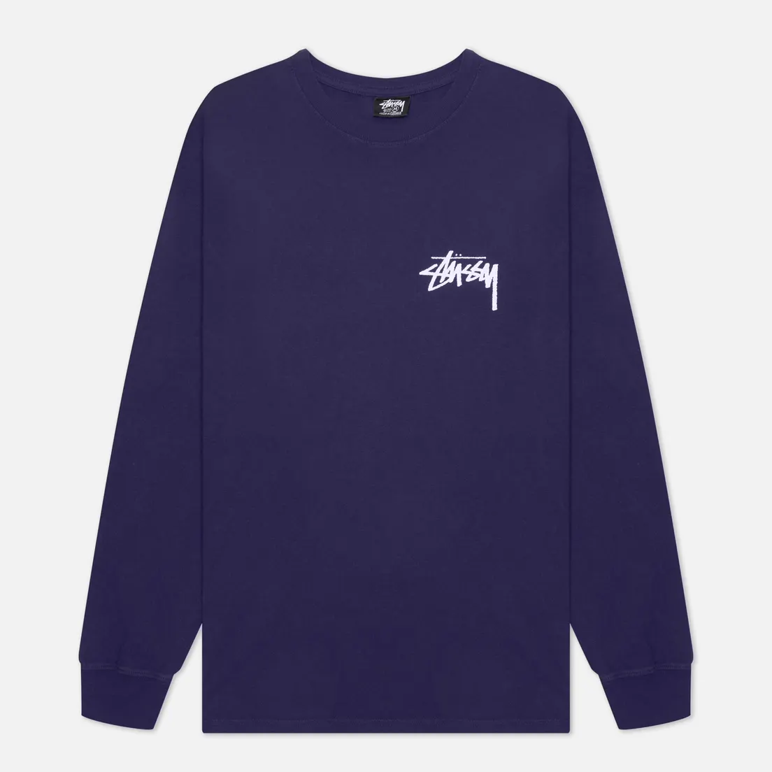 Stussy Мужской лонгслив Basic Stussy Crew