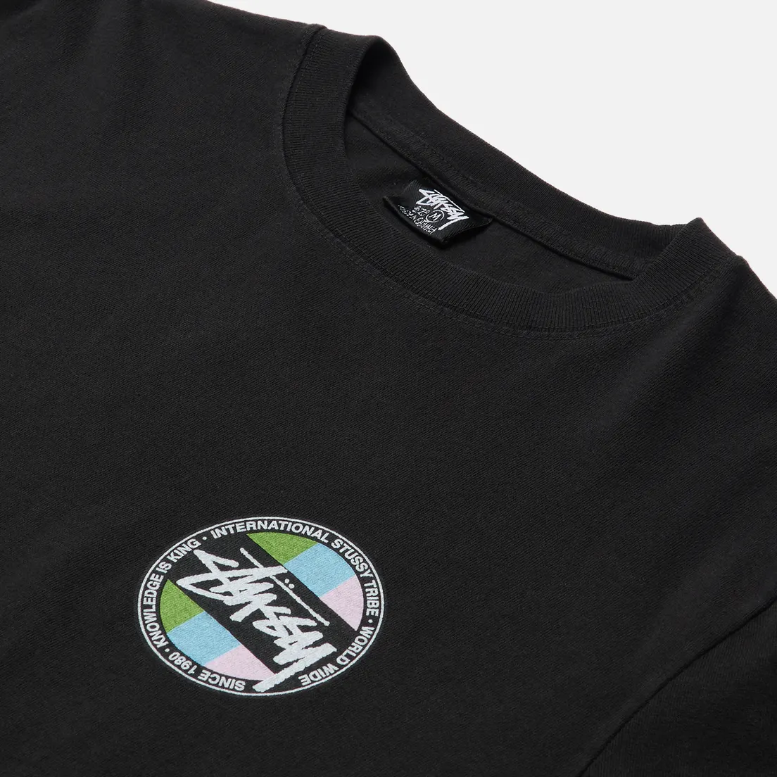 Stussy Мужской лонгслив Classic Dot Pigment Dyed