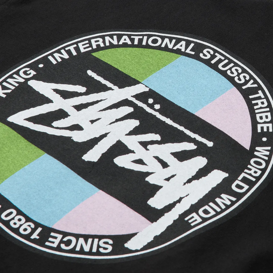 Stussy Мужской лонгслив Classic Dot Pigment Dyed