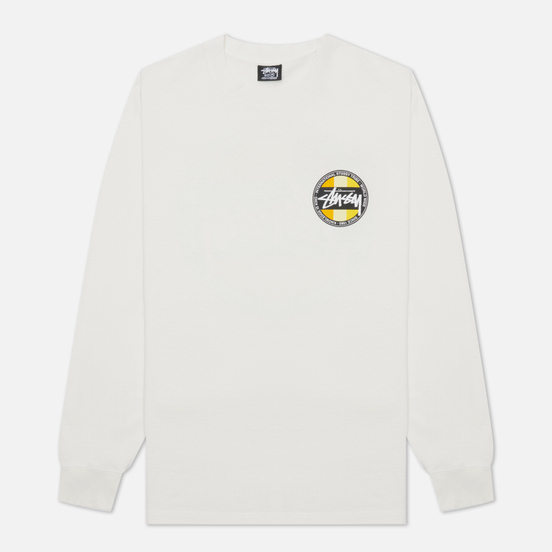 Мужской лонгслив Stussy Classic Dot Pigment Dyed Natural