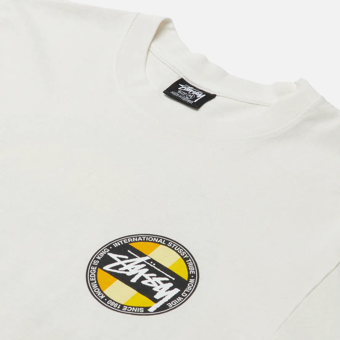 Stussy Мужской лонгслив Classic Dot Pigment Dyed