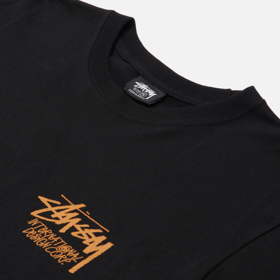 Мужской лонгслив Stussy Masked Black