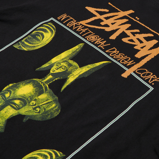 Мужской лонгслив Stussy Masked Black
