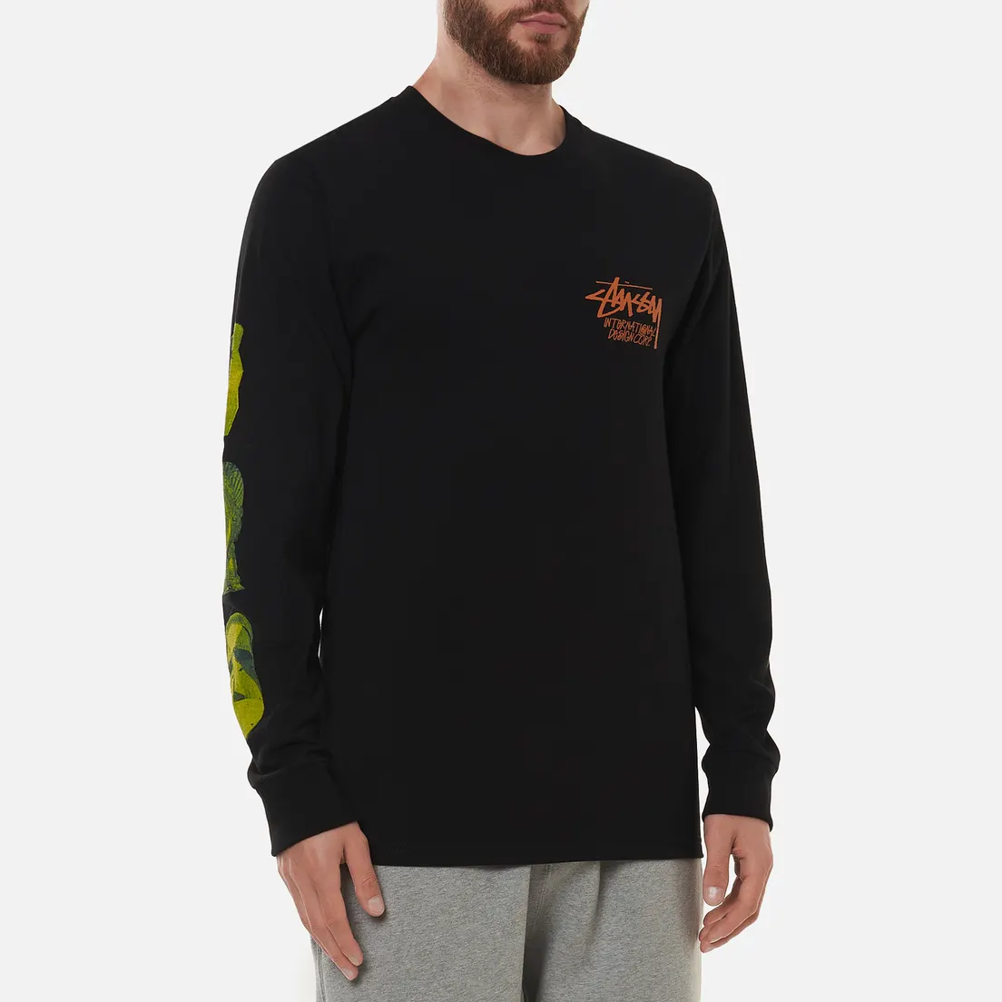 Stussy Мужской лонгслив Masked