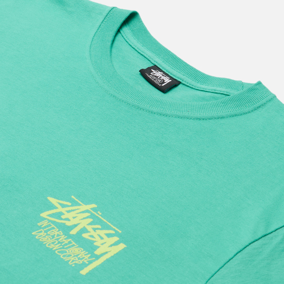 Мужской лонгслив Stussy Masked Green
