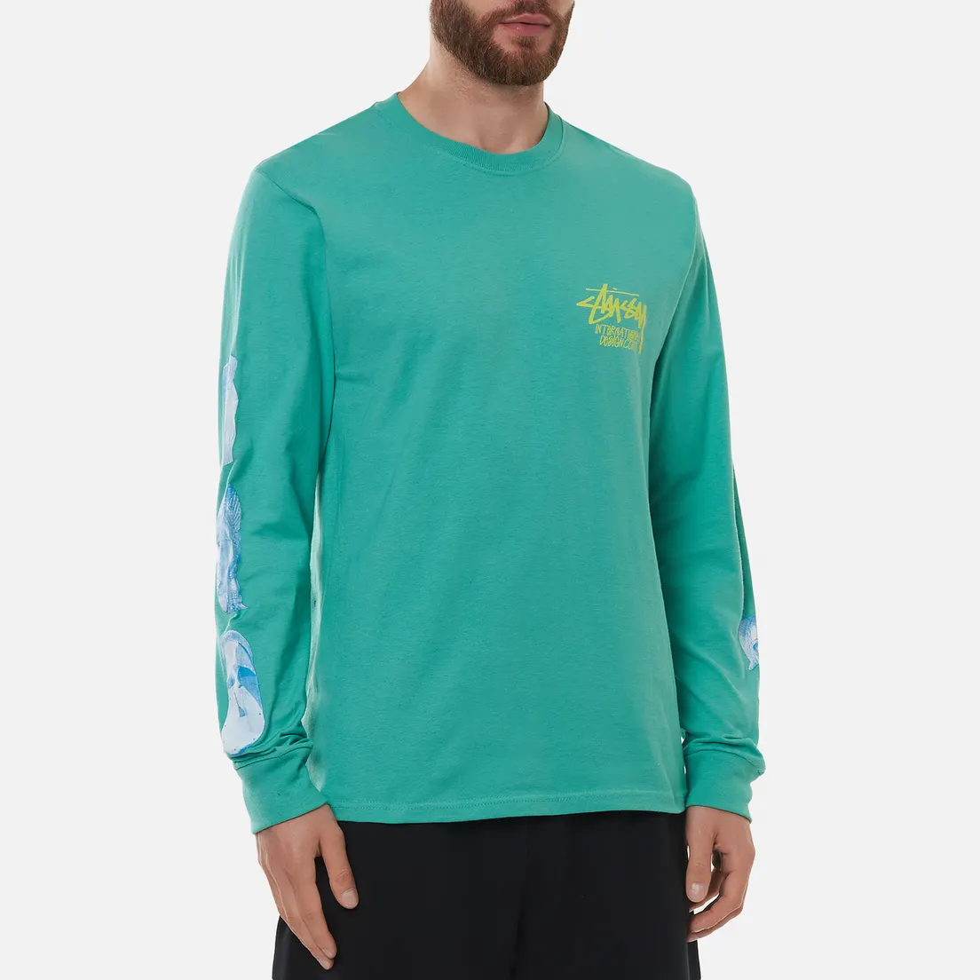 Stussy Мужской лонгслив Masked