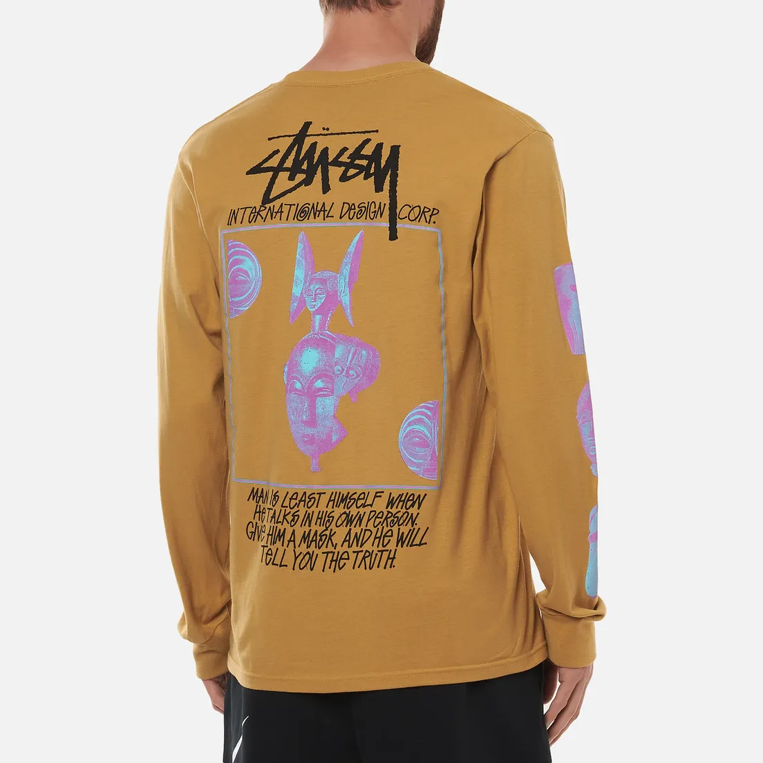 Stussy Мужской лонгслив Masked