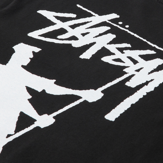 Мужской лонгслив Stussy Painter Pigment Dyed Black