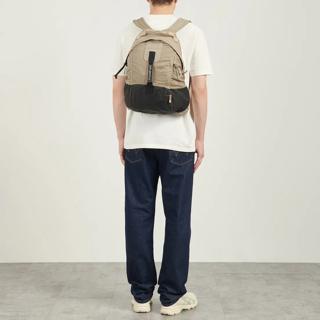 C.P. Company Рюкзак Nylon B Rounded Embroidered Logo