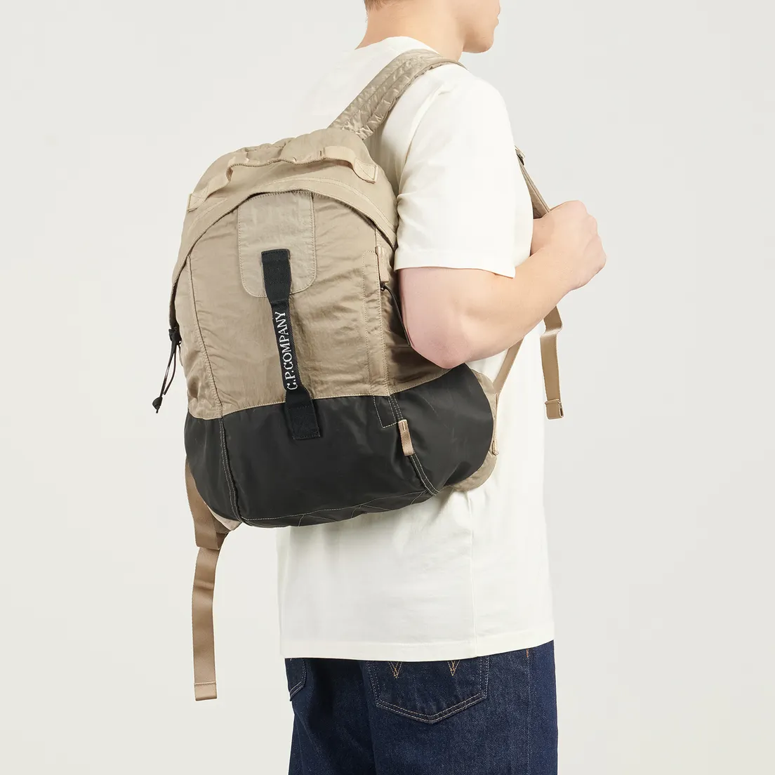 C.P. Company Рюкзак Nylon B Rounded Embroidered Logo