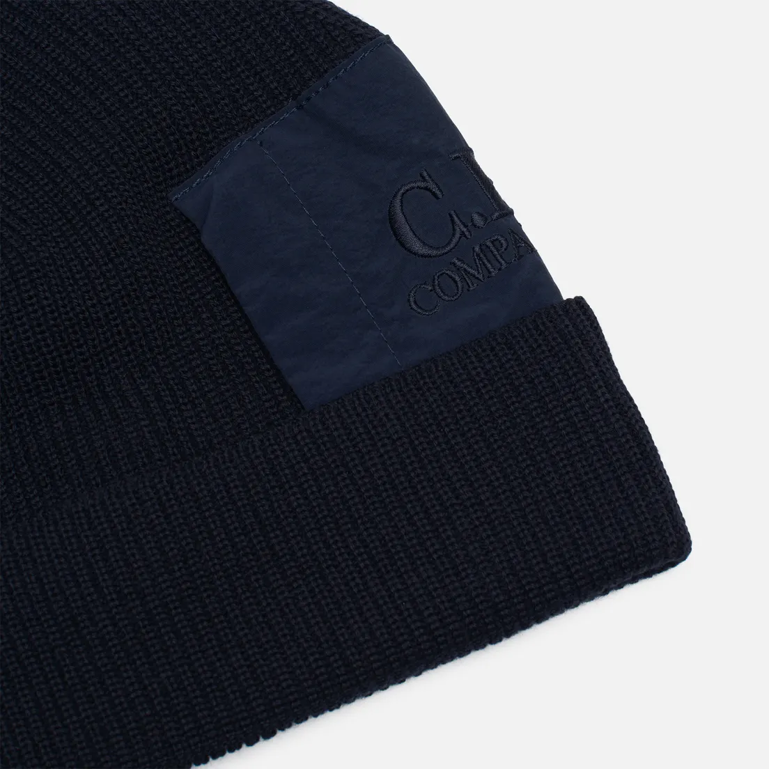 C.P. Company Шапка Extrafine Merino Zip Pocket