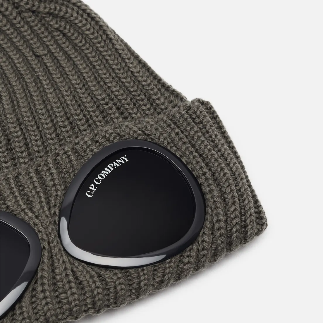 C.P. Company Шапка Extrafine Merino Wool Goggle Lenses