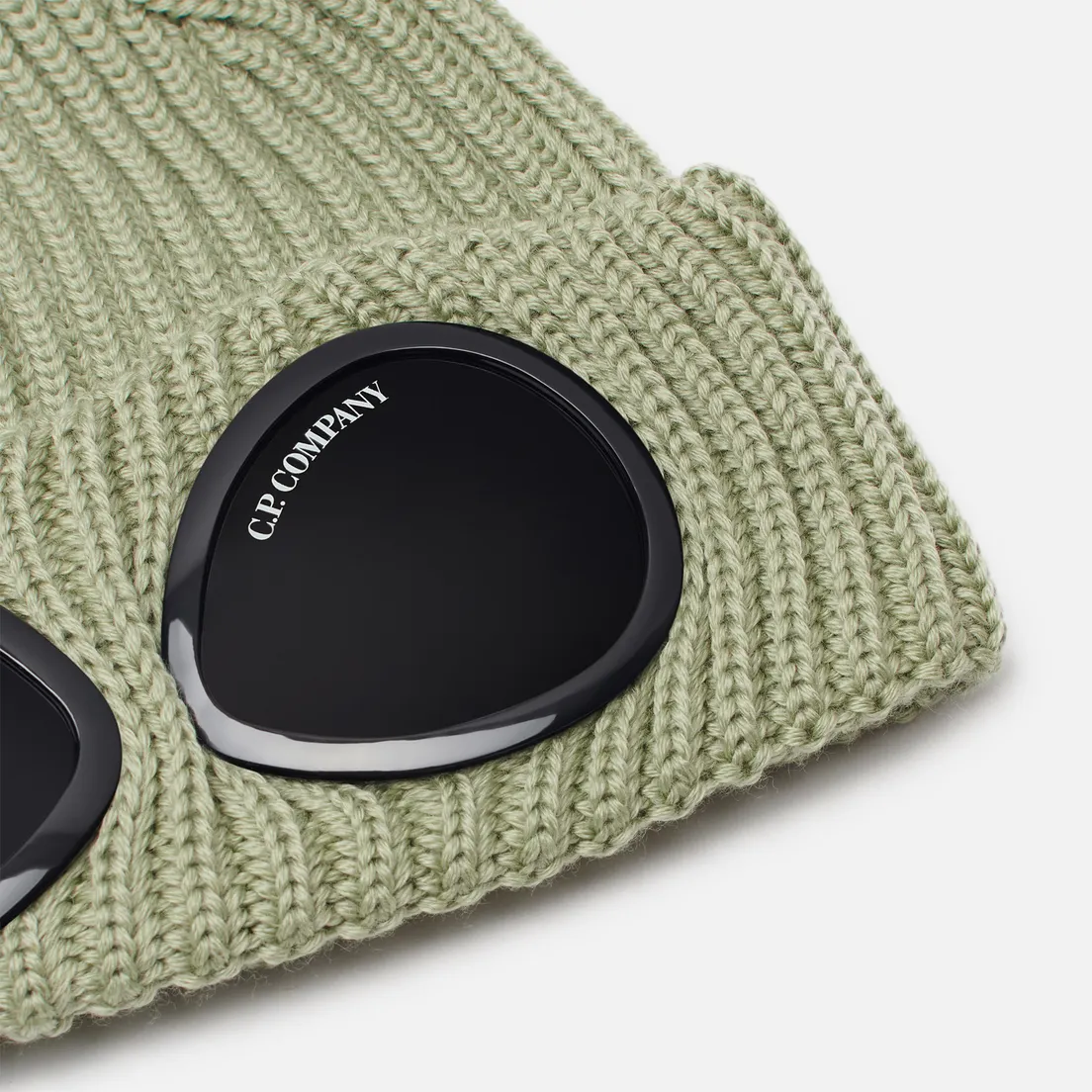 C.P. Company Шапка Extrafine Merino Wool Goggle Lenses