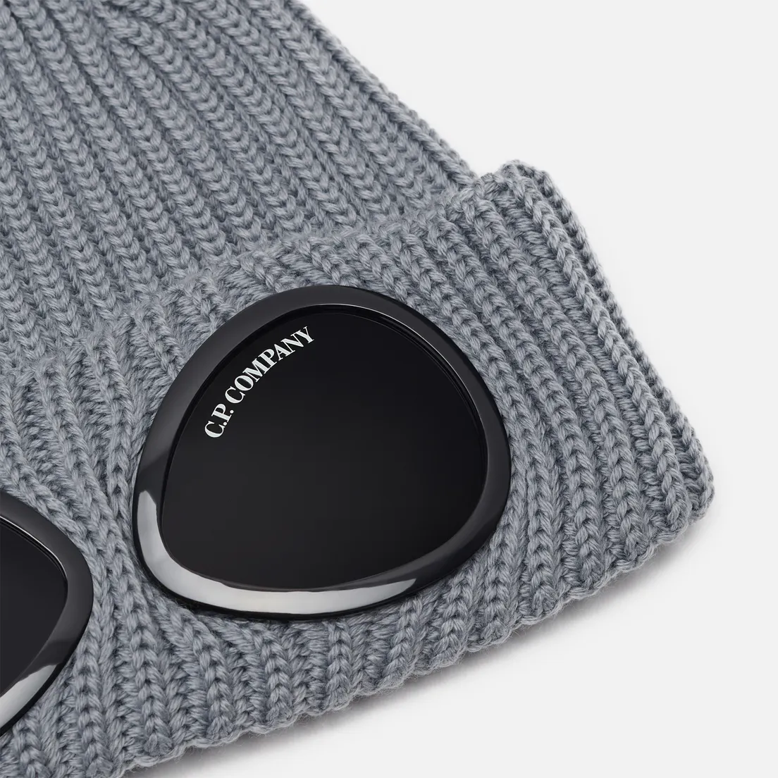 C.P. Company Шапка Extrafine Merino Wool Goggle Lenses