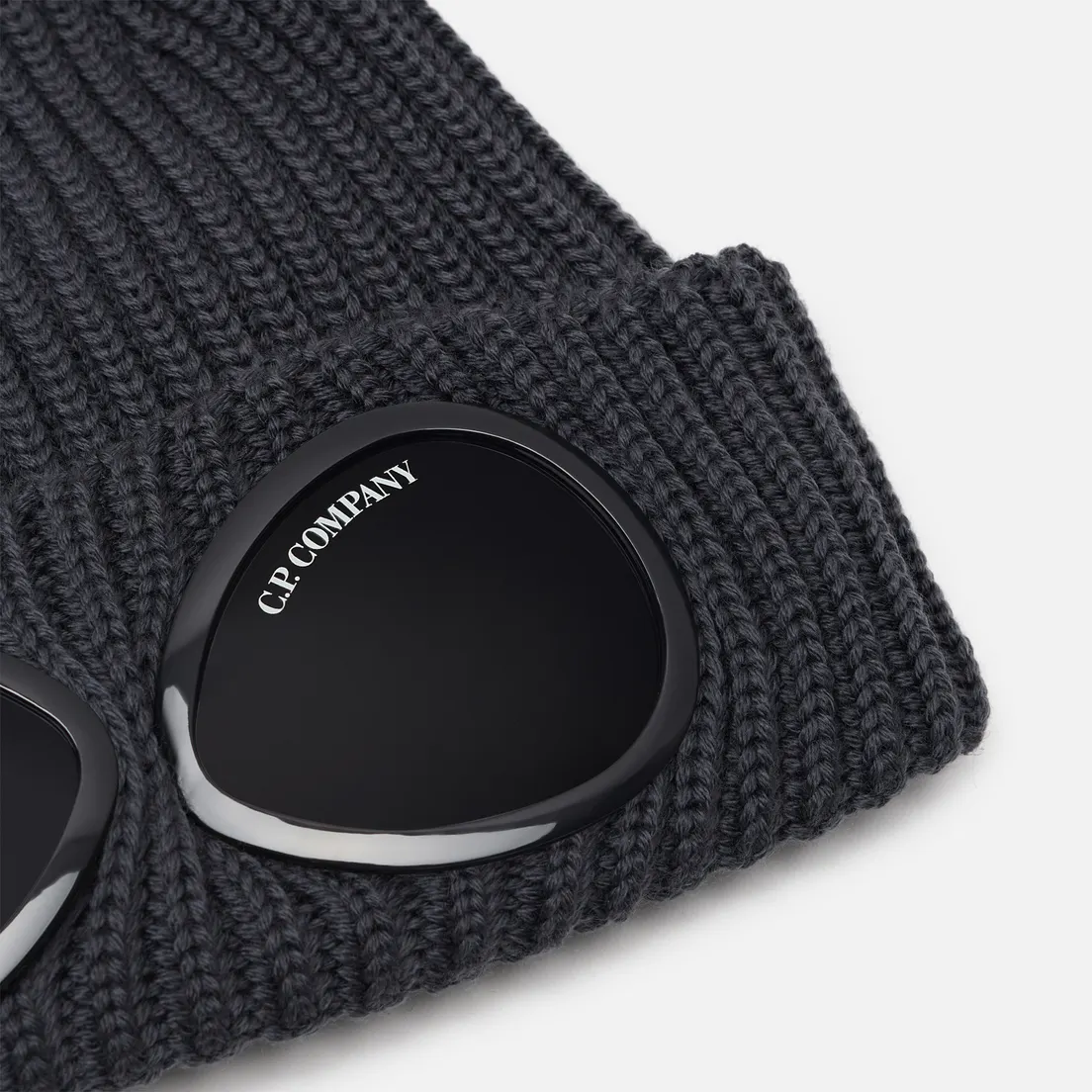 C.P. Company Шапка Extrafine Merino Wool Goggle Lenses