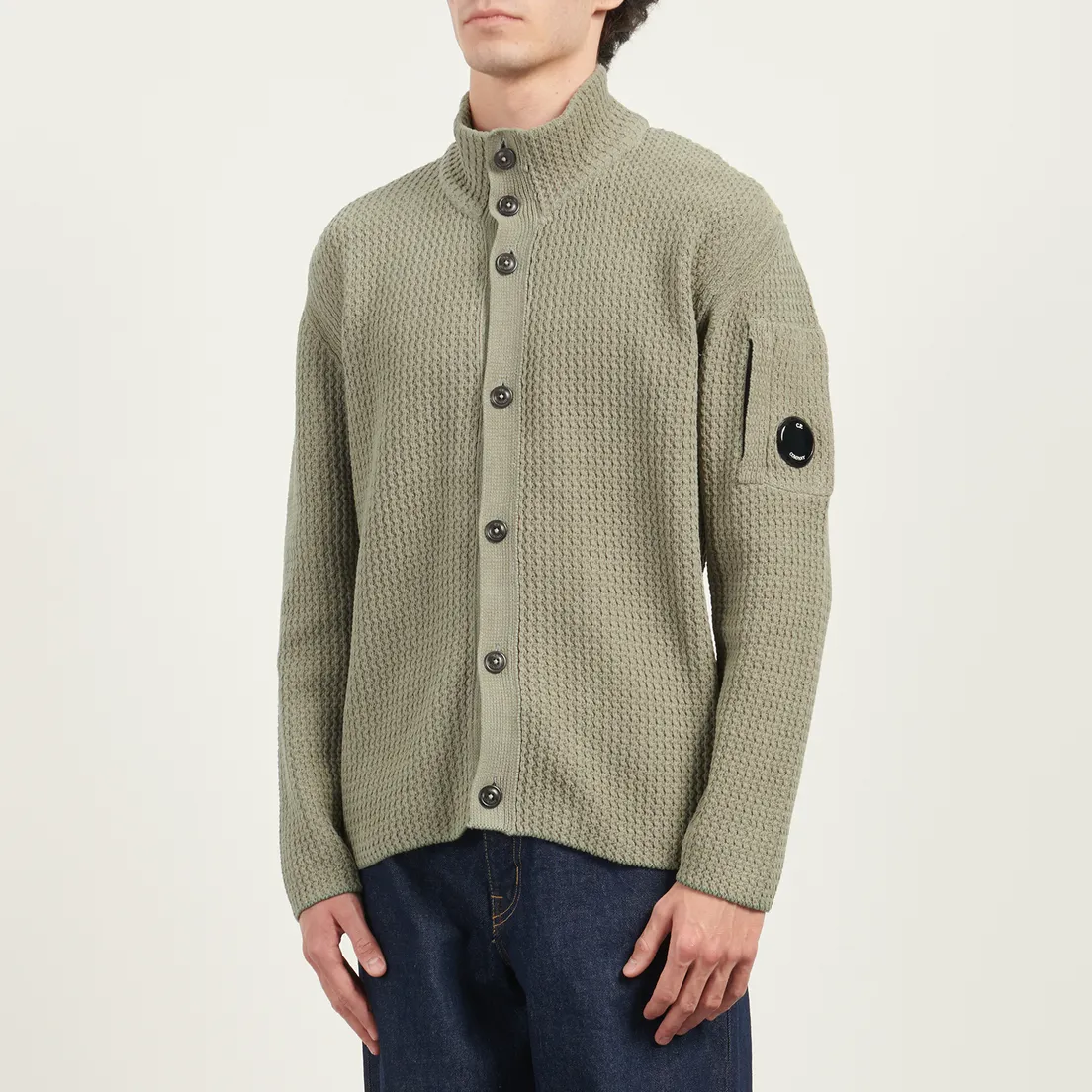C.P. Company Мужской кардиган Cotton Chenille Button