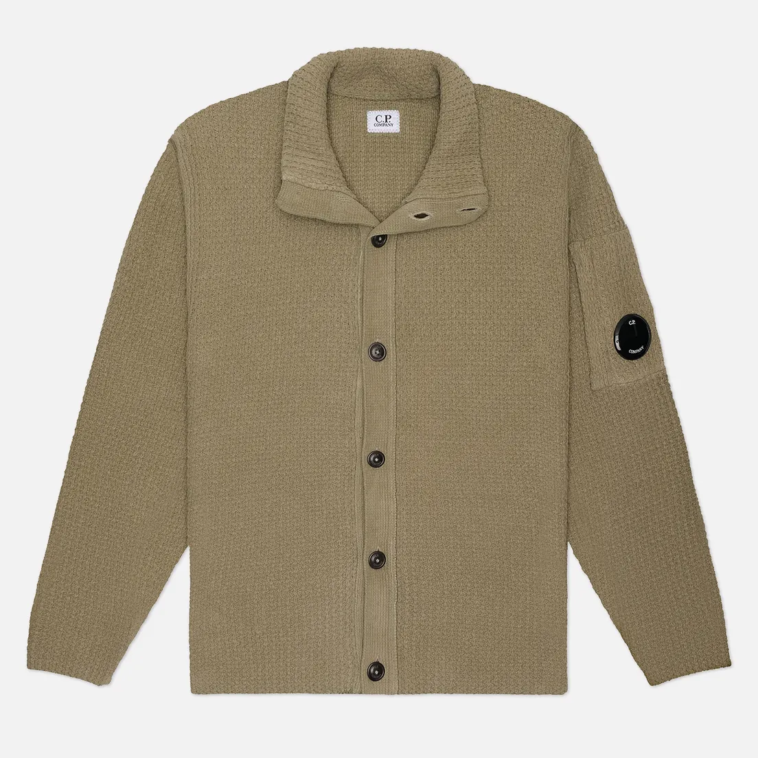 C.P. Company Мужской кардиган Cotton Chenille Button