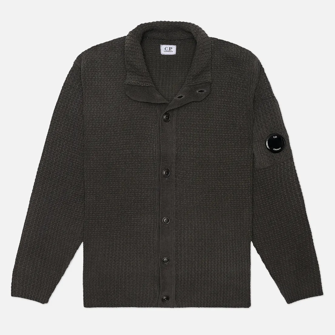 C.P. Company Мужской кардиган Cotton Chenille Button