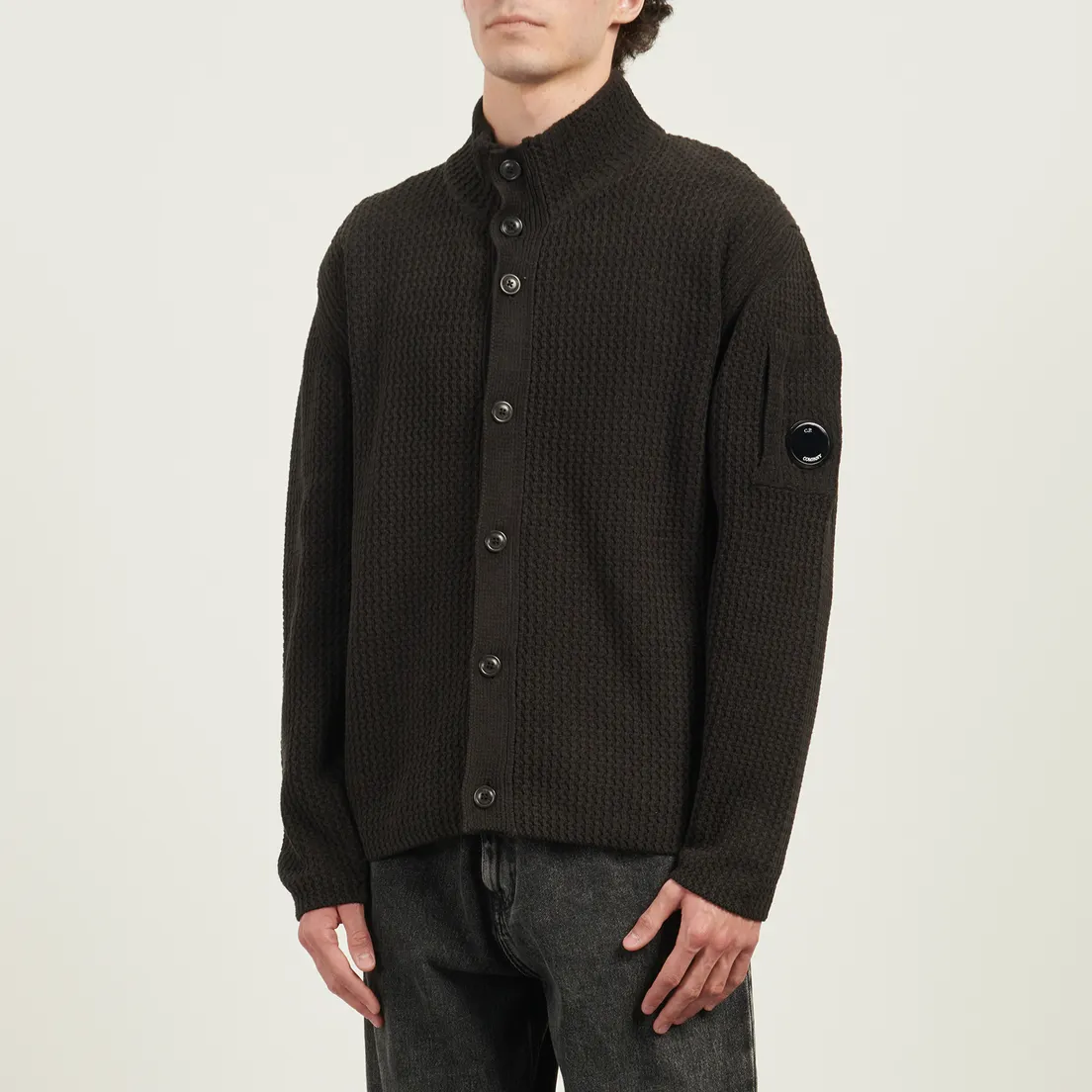 C.P. Company Мужской кардиган Cotton Chenille Button