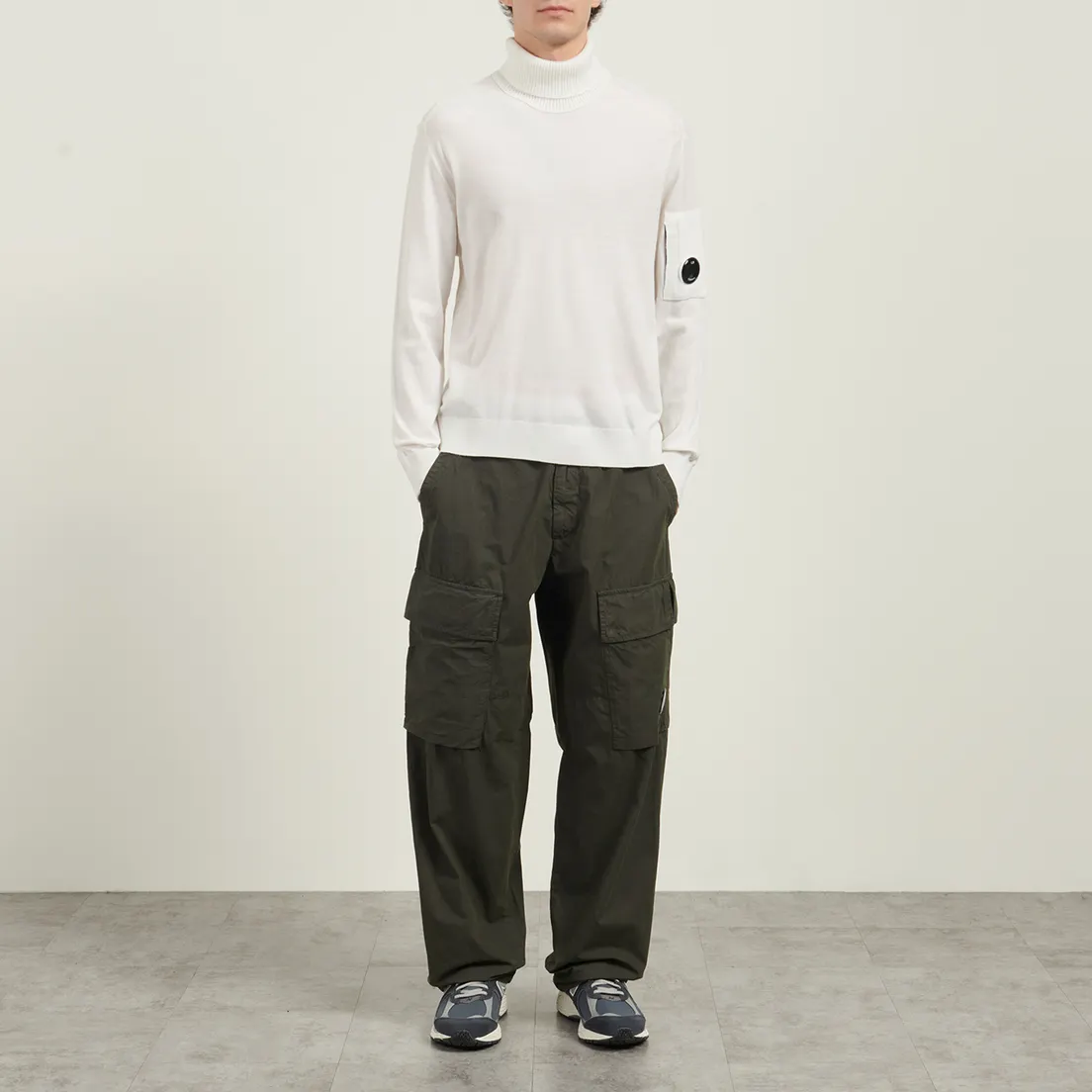 C.P. Company Мужской свитер Extrafine Merino Wool Turtle Neck