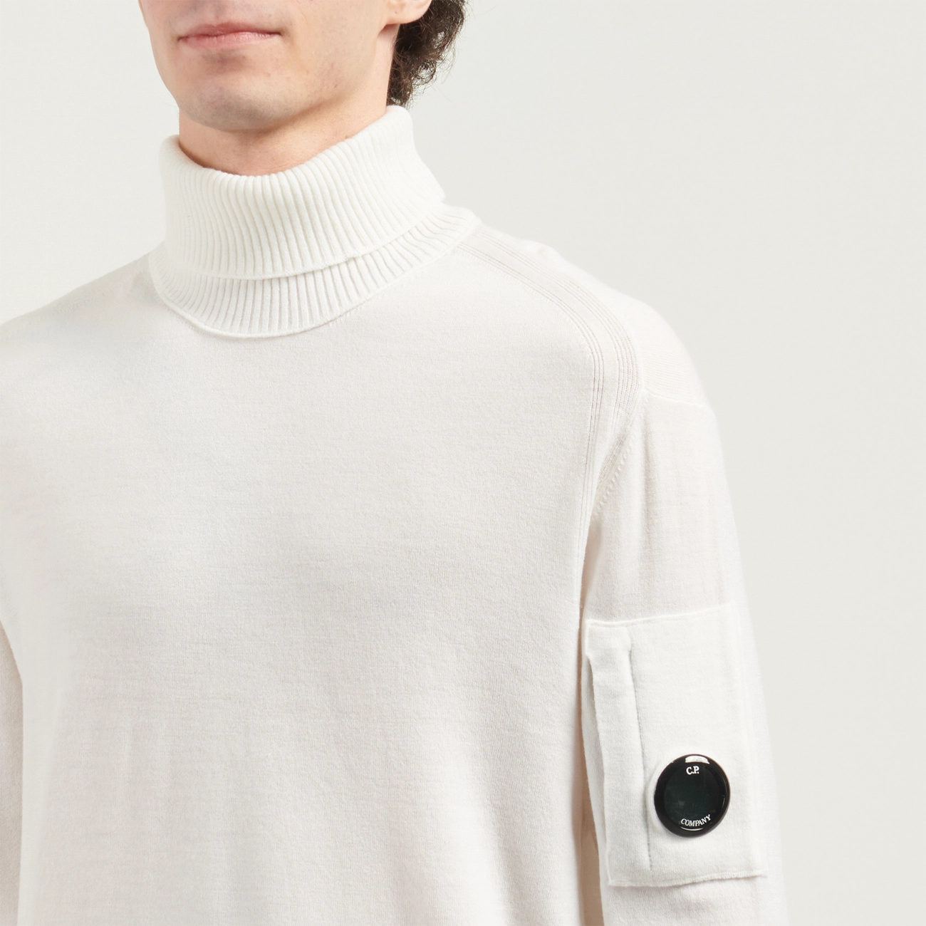 Мужской свитер C.P. Company Extrafine Merino Wool Turtle Neck
