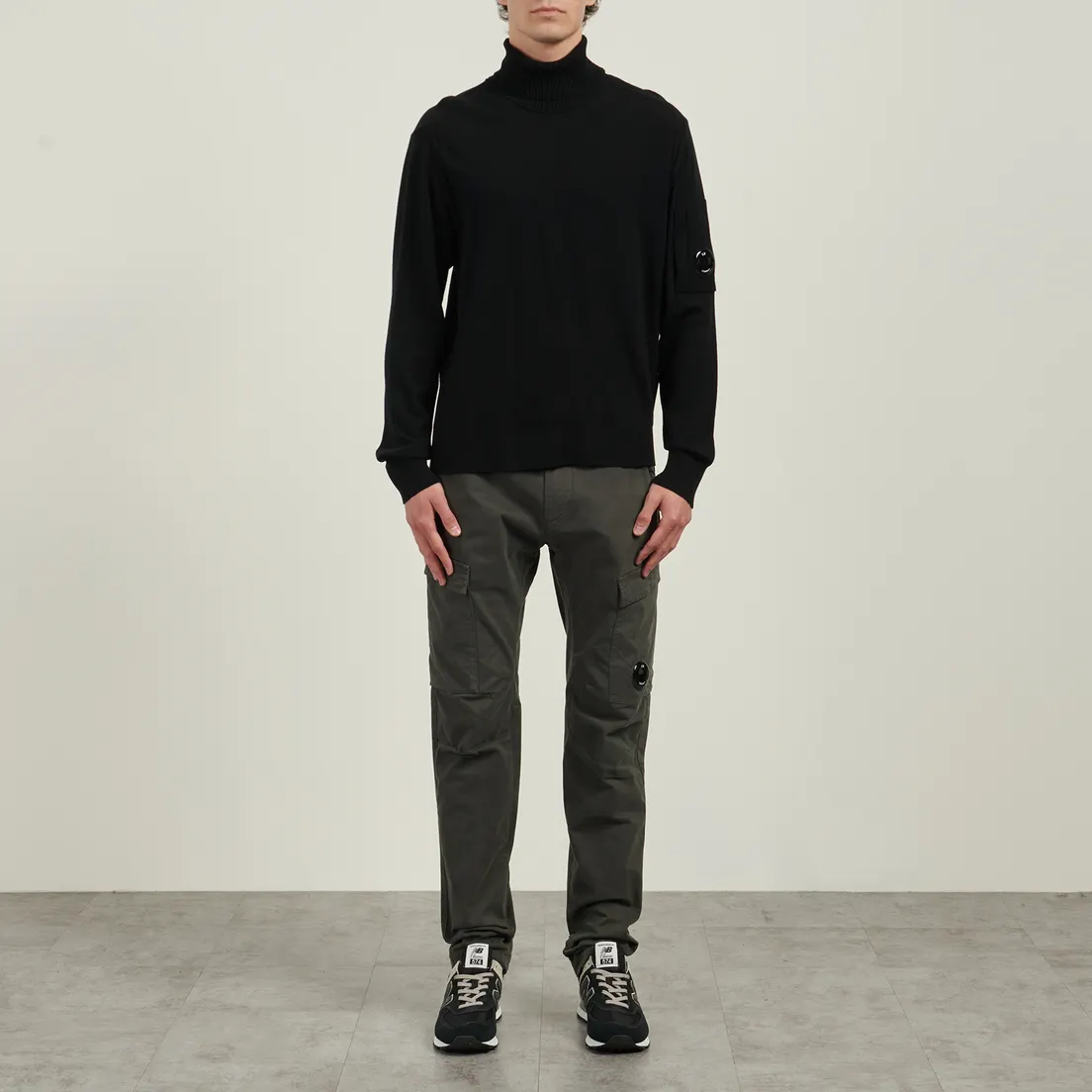 C.P. Company Мужской свитер Extrafine Merino Wool Turtle Neck