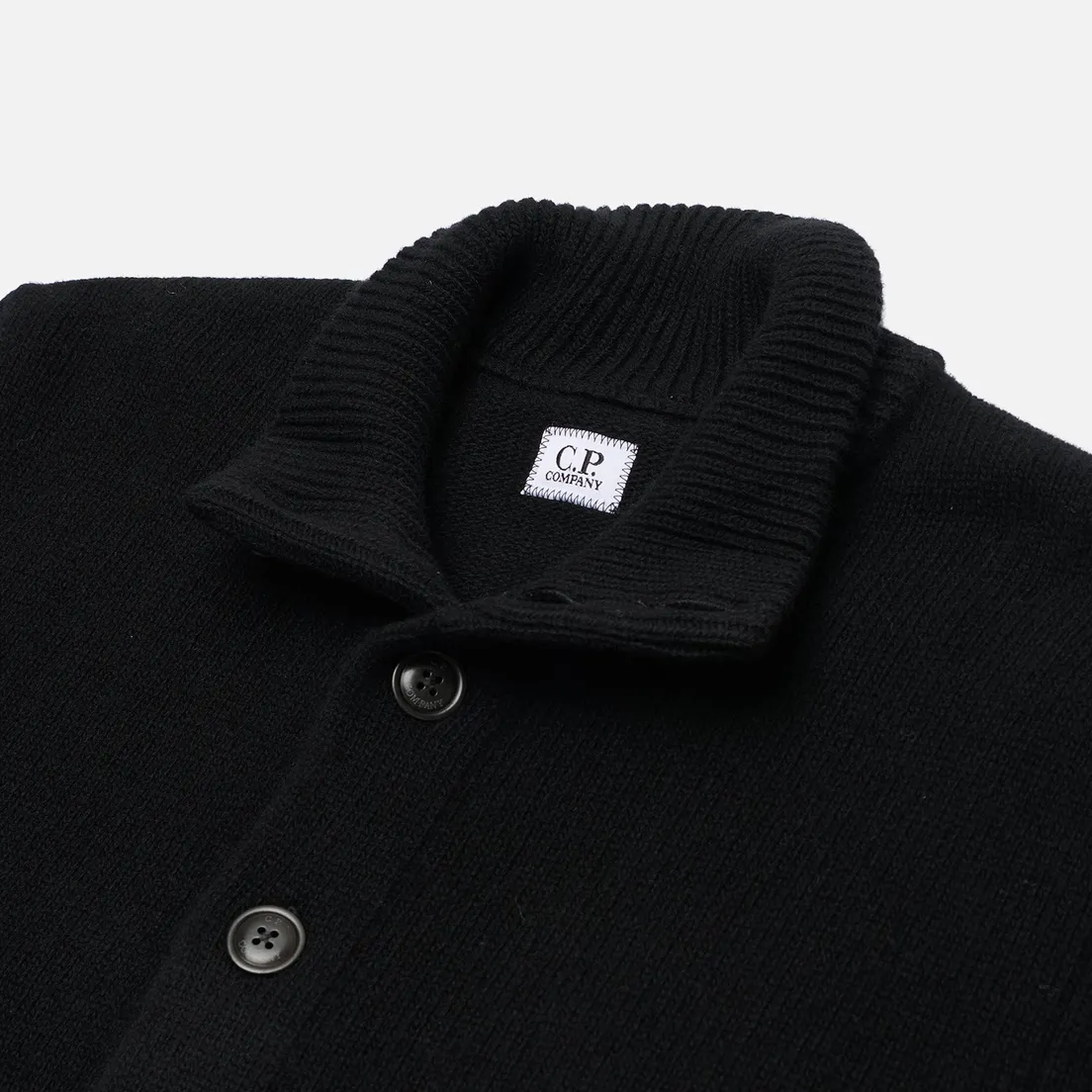 C.P. Company Мужской свитер Lambswool GRS Buttoned Knit