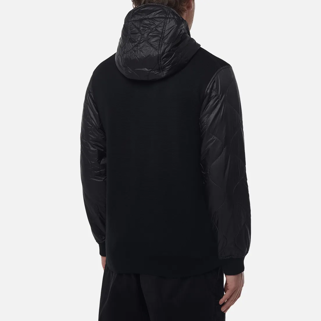 C.P. Company Мужская демисезонная куртка Extrafine Merino Wool Mixed Hooded Zip