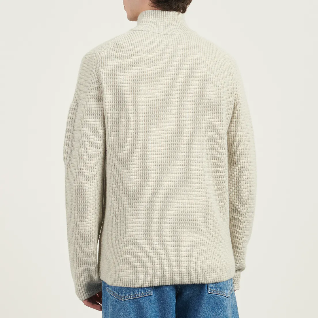 C.P. Company Мужской свитер Lambswool GRS Half Zip Knit