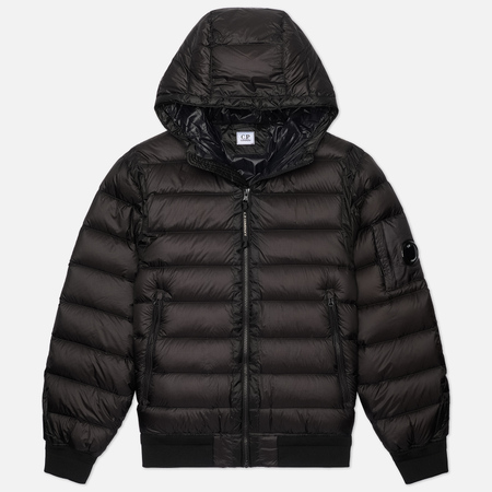  Мужской пуховик C.P. Company D.D. Shell Down Hooded, цвет чёрный, размер XXL