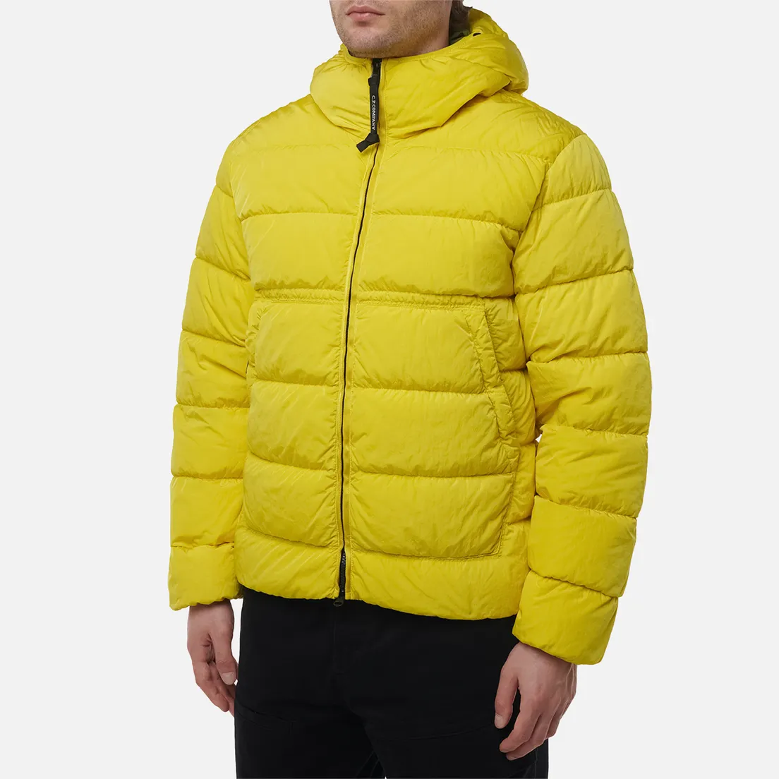 C.P. Company Мужской пуховик Chrome-R Goggle Hooded Down