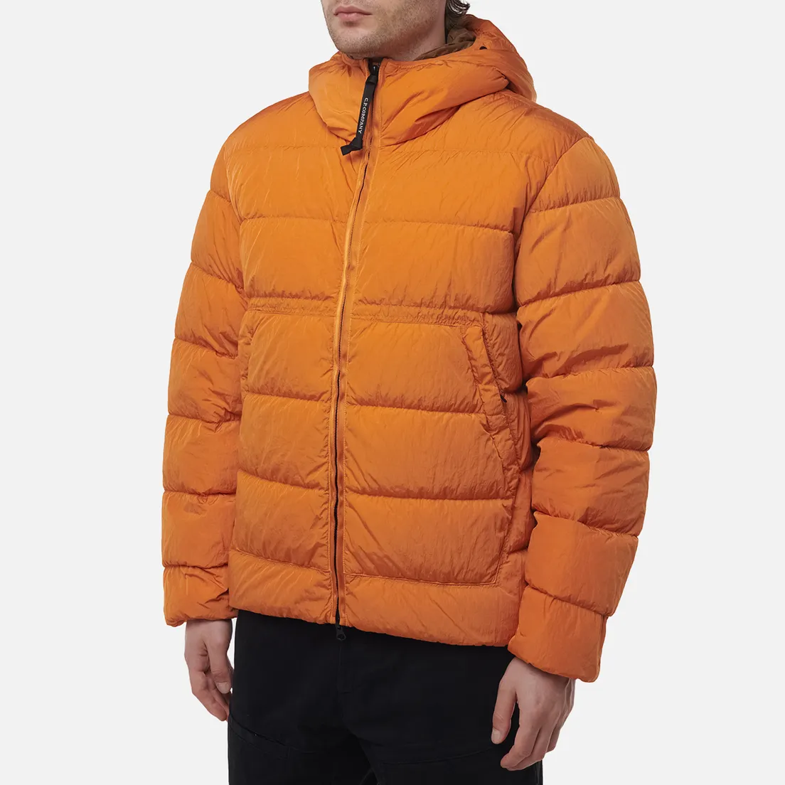 C.P. Company Мужской пуховик Chrome-R Goggle Hooded Down