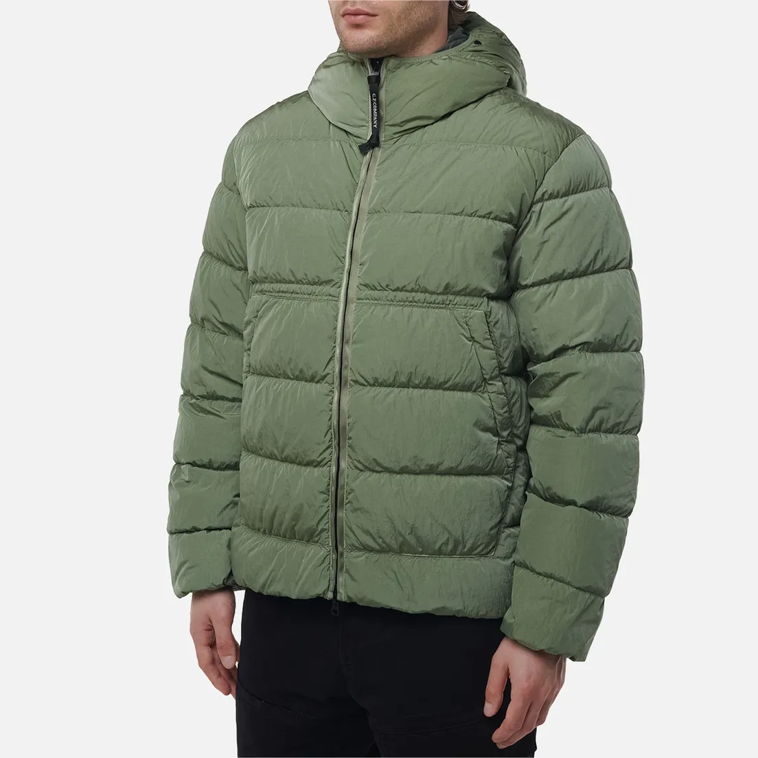 C.P. Company Мужской пуховик Chrome-R Goggle Hooded Down