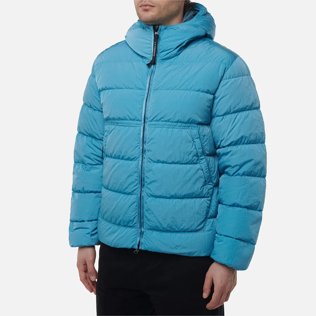 C.P. Company Мужской пуховик Chrome-R Goggle Hooded Down